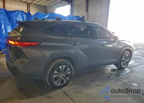 2022 Toyota Highlander Xle из США, поврежденный, VIN 5TDHZRBH4NS257697